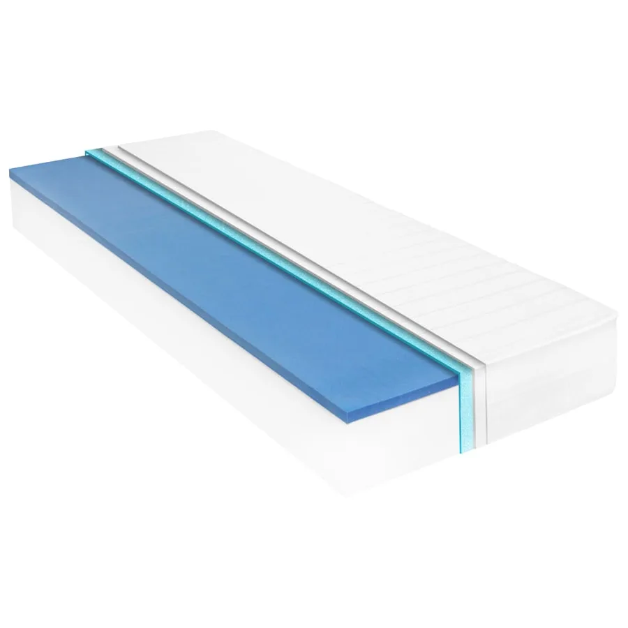 Lit de repos avec matelas 90x200 cm Bois de pin massif - 7