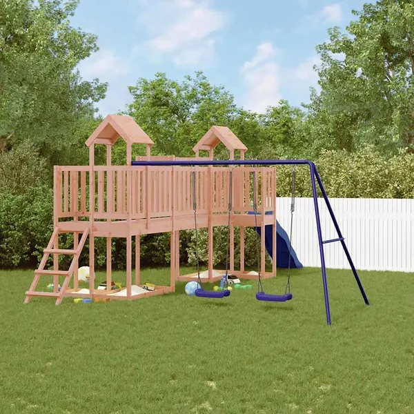 Aire de jeux d'extérieur bois massif de douglas