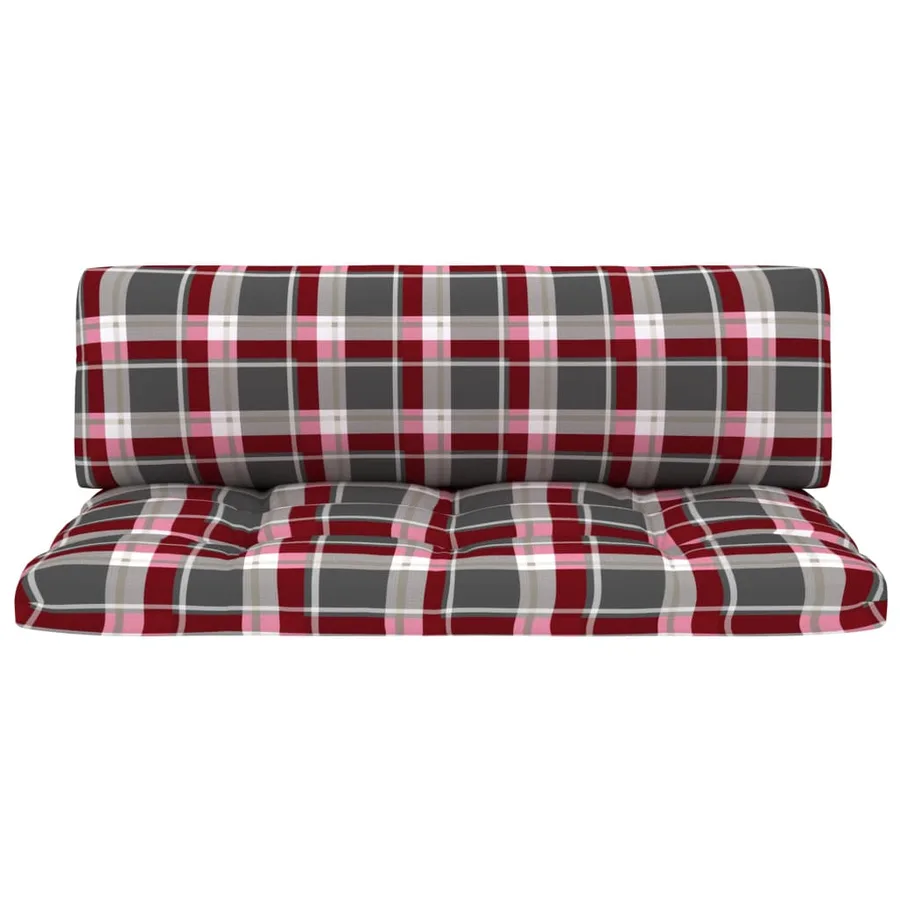 Canapé central palette de jardin Blanc Bois de pin imprégné - 6