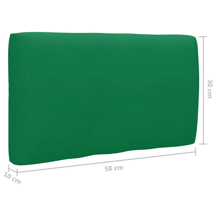 Canapé d'angle palette de jardin Gris Bois de pin imprégné - 10