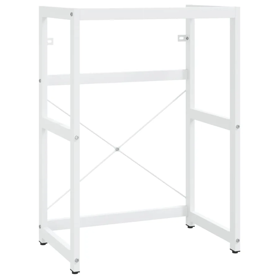 Cadre de lavabo de salle de bain vasque à encastrer Blanc Fer - 3