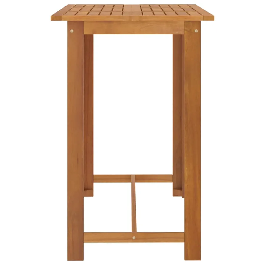 Ensemble de bar de jardin 7 pcs Gris - 5