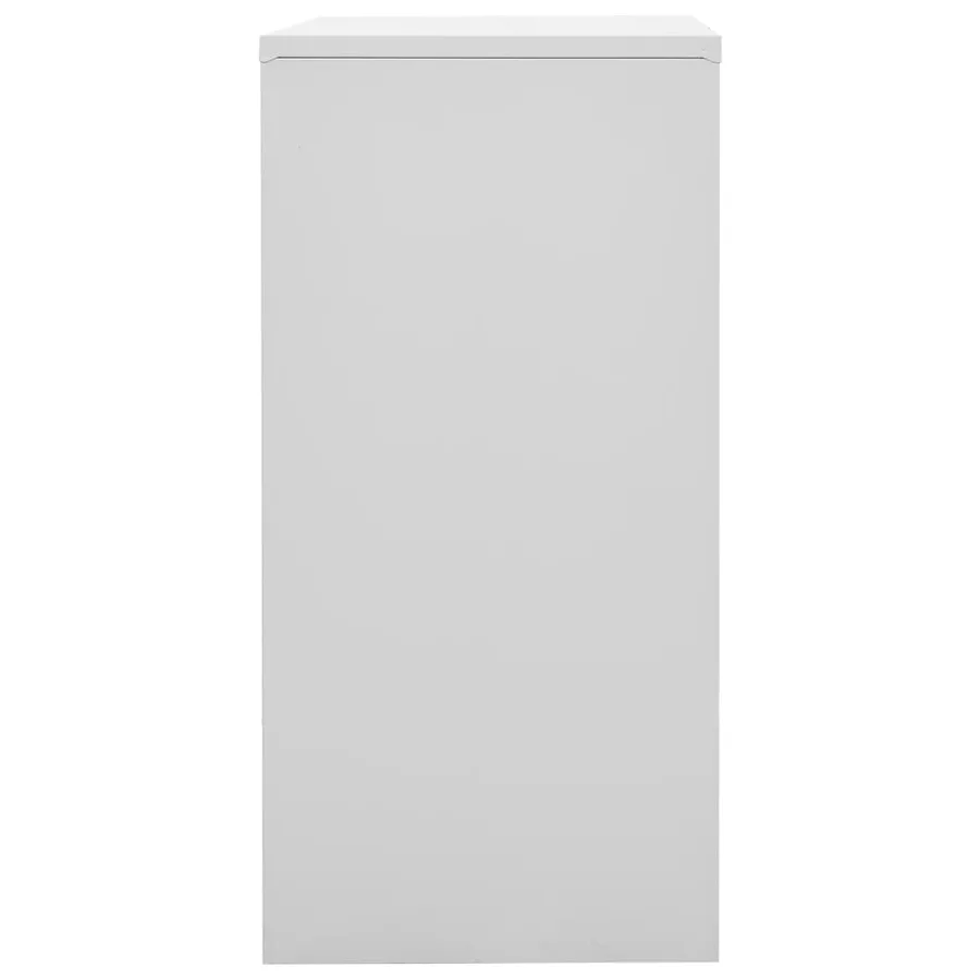 Armoires à casiers 5 pcs Gris clair et vert 90x45x92,5 cm Acier - 4
