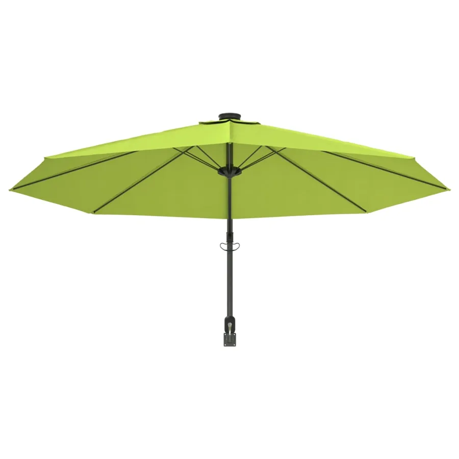 Parasol mural avec LES pomme verte 290 cm - 6
