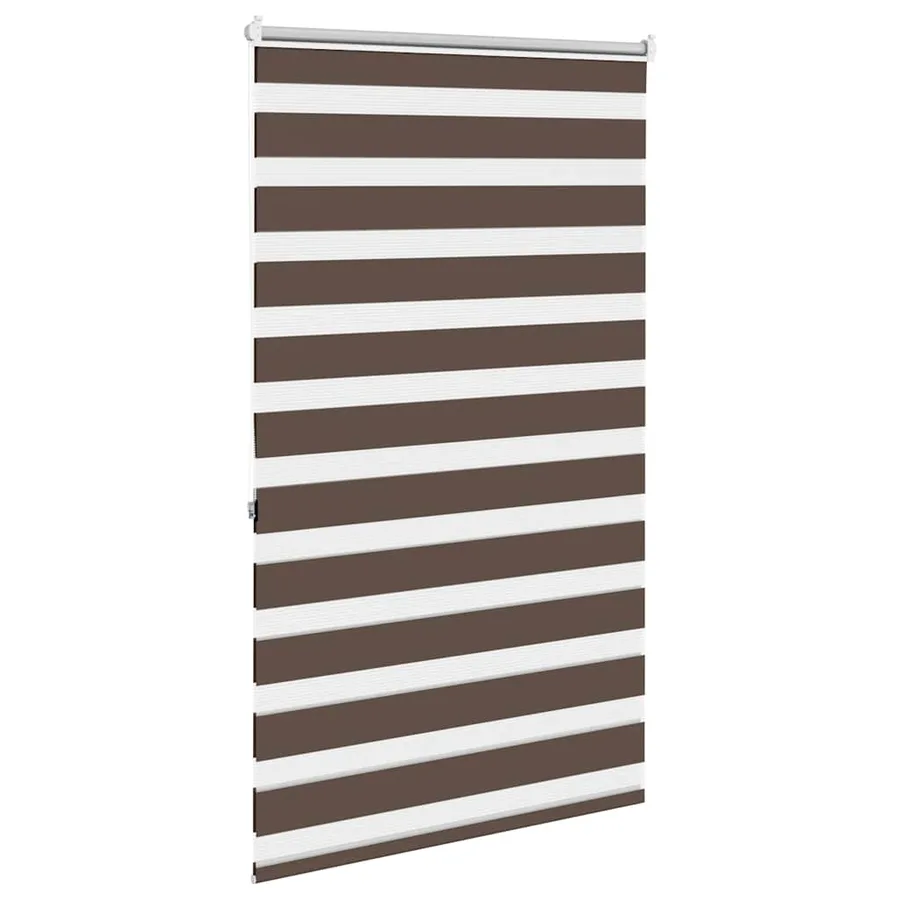 Store vénitien Zebra 100,9 x 175 cm, largeur du tissu 96,7 cm, couleur café - 4