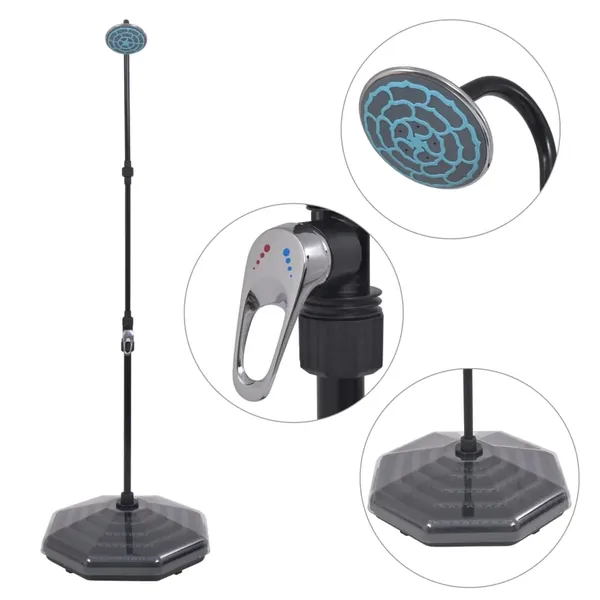 Douche solaire 20 L Aluminium HDPE