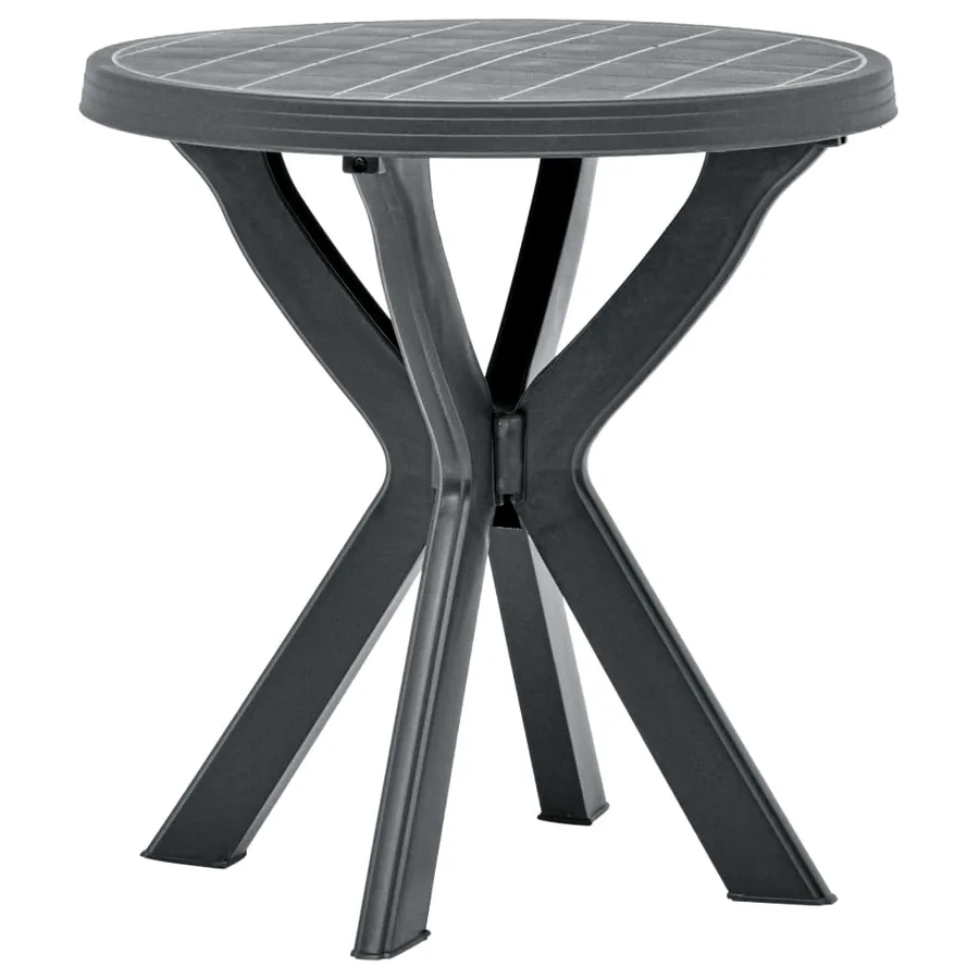 Table de bistro Anthracite Ø70 cm Plastique - 3