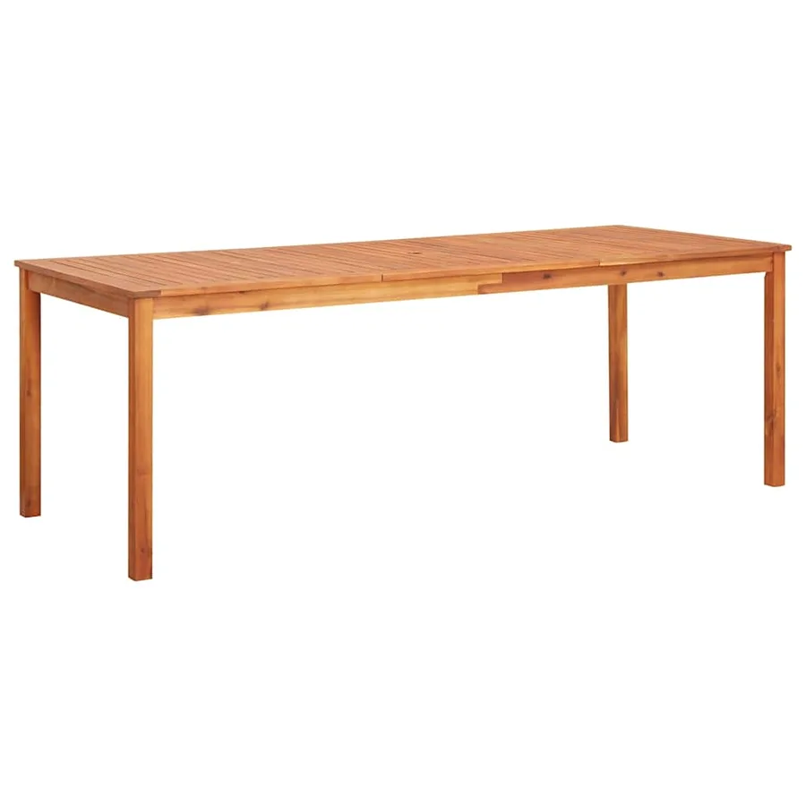 Ensemble à manger de jardin 9 pcs avec coussins Acacia solide - 3