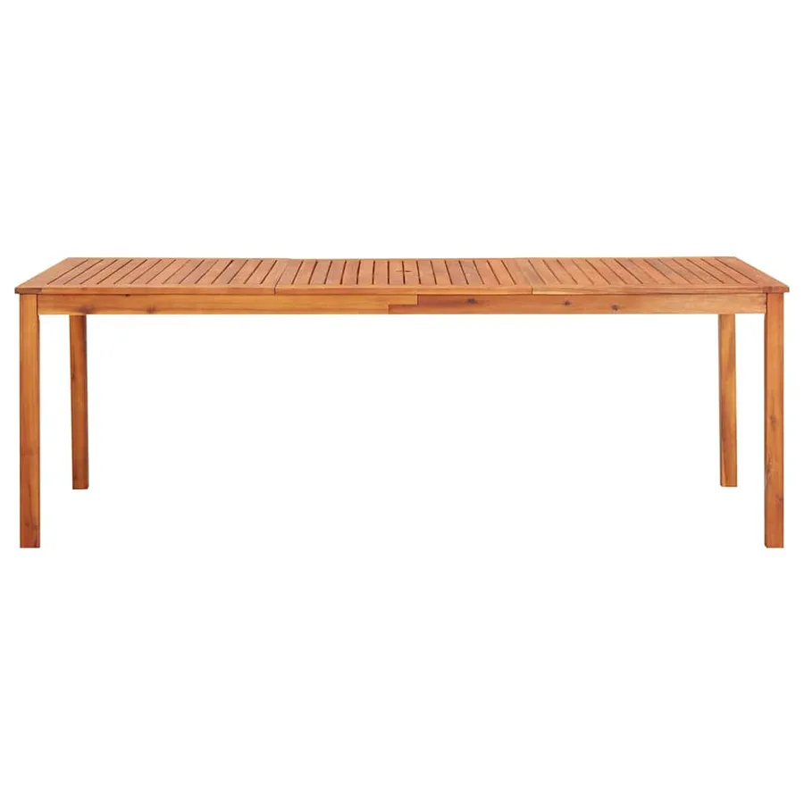 Ensemble à manger de jardin 9 pcs avec coussins Acacia solide - 4