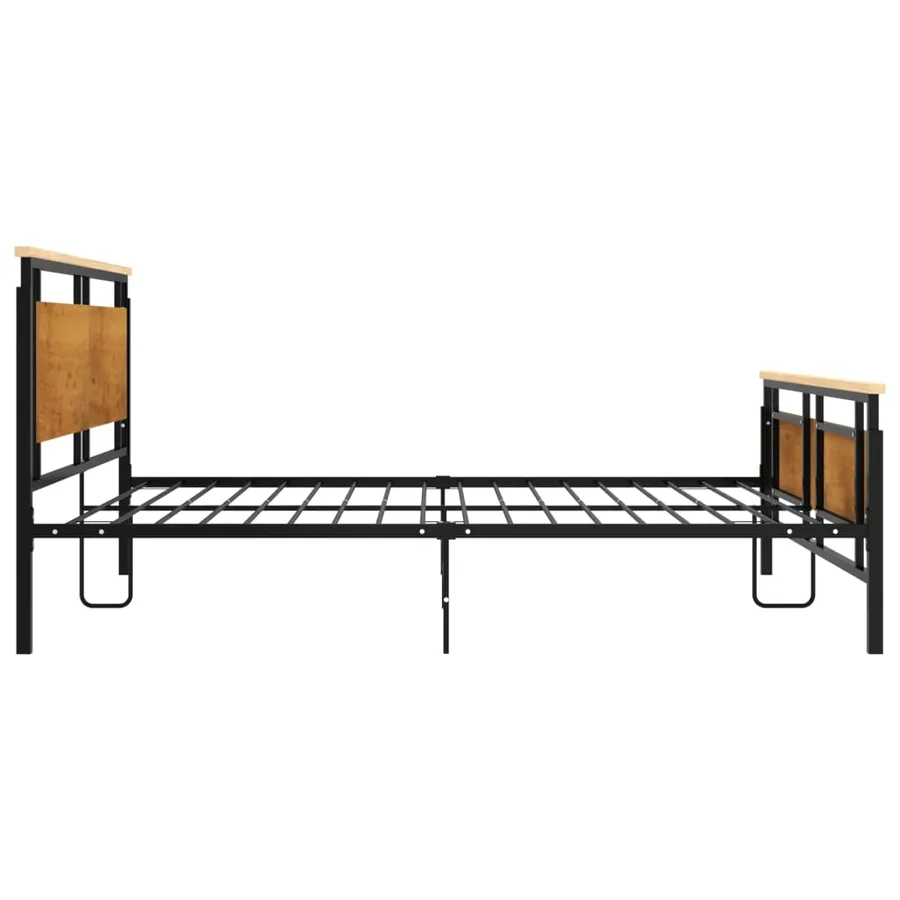 Cadre de lit sans matelas métal 180x200 cm - 5