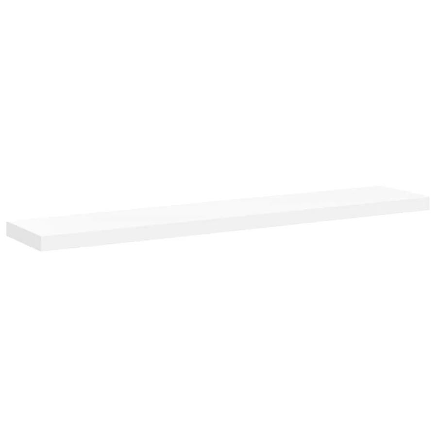 Étagère murale flottante blanc 120x23,5x3,8 cm MDF - 2