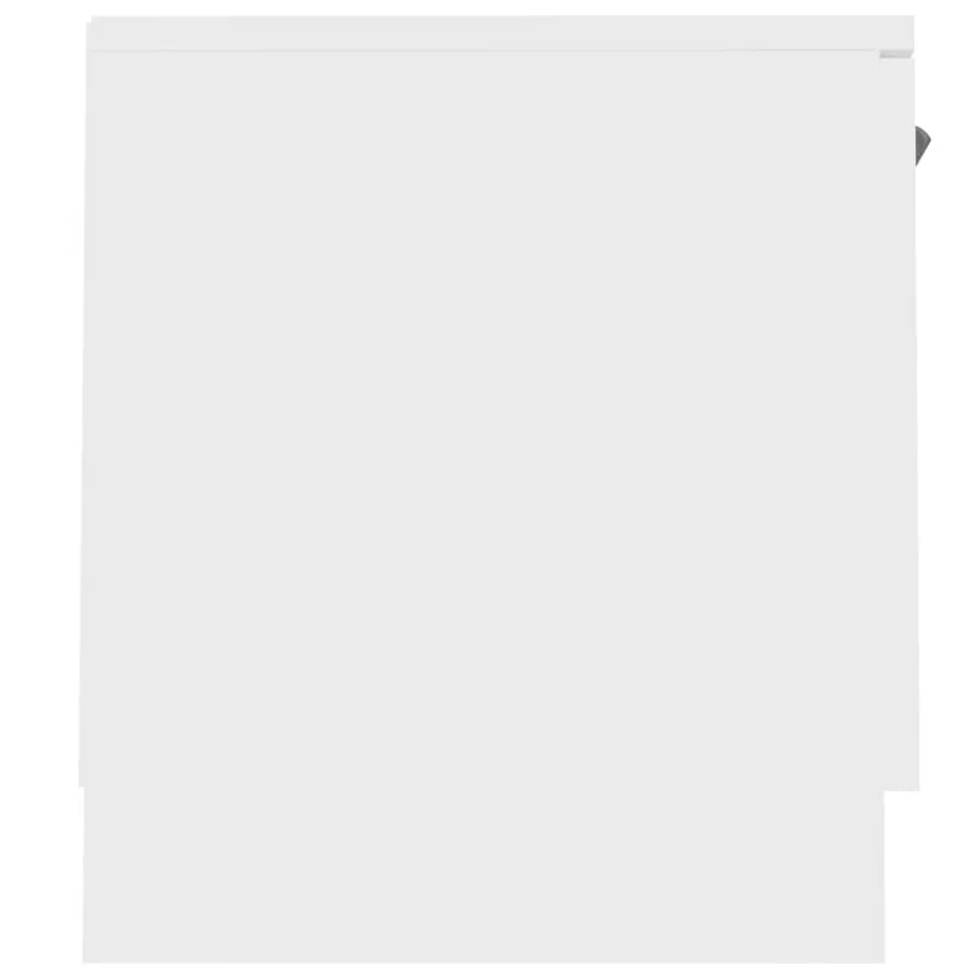 Meuble TV Blanc 140x35x40 cm Bois d'ingénierie - 7