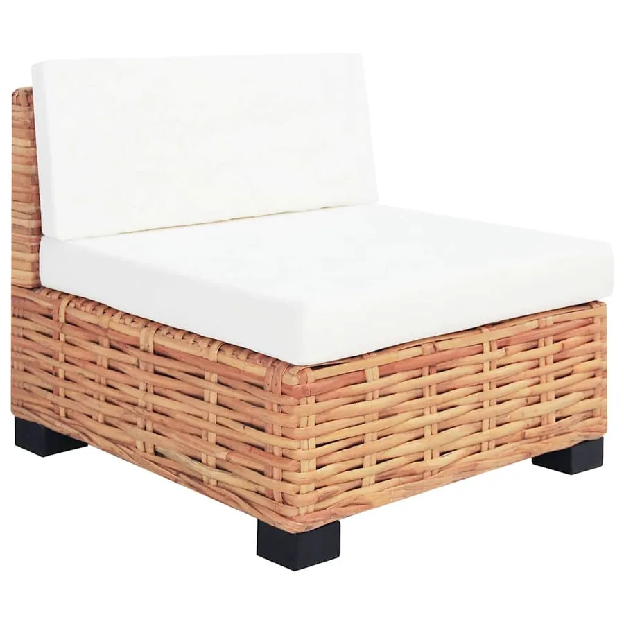 Ensemble de canapés 27 pcs Rotin naturel - 4