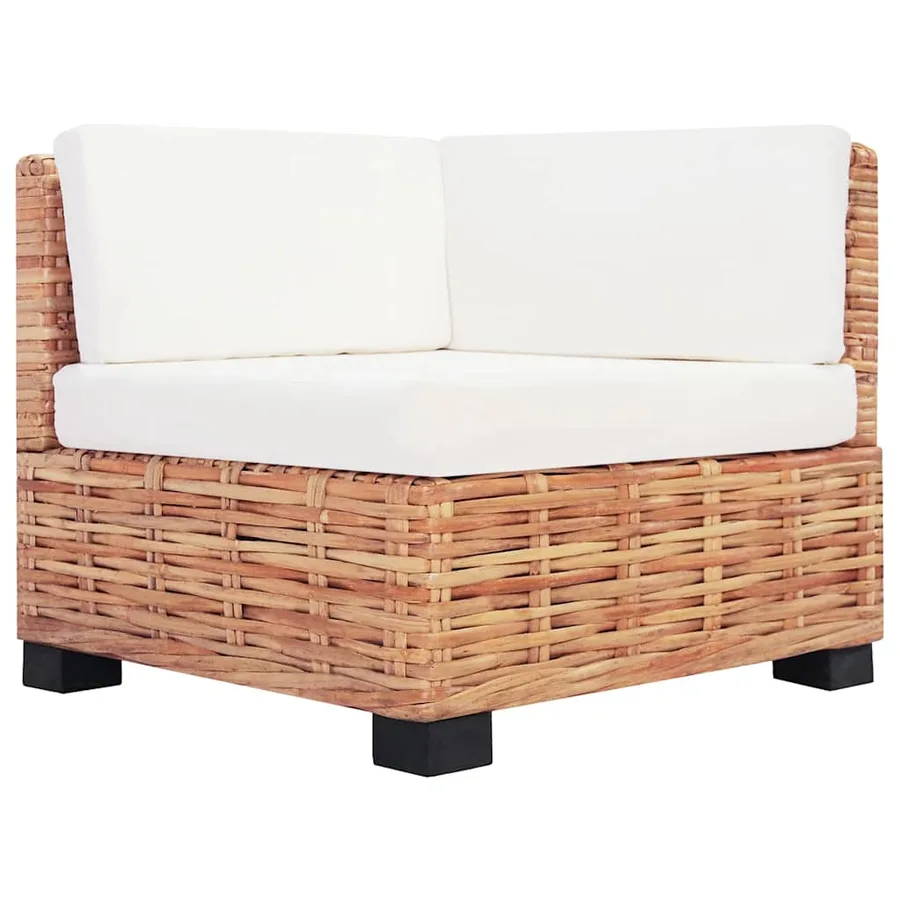 Ensemble de canapés 27 pcs Rotin naturel - 6