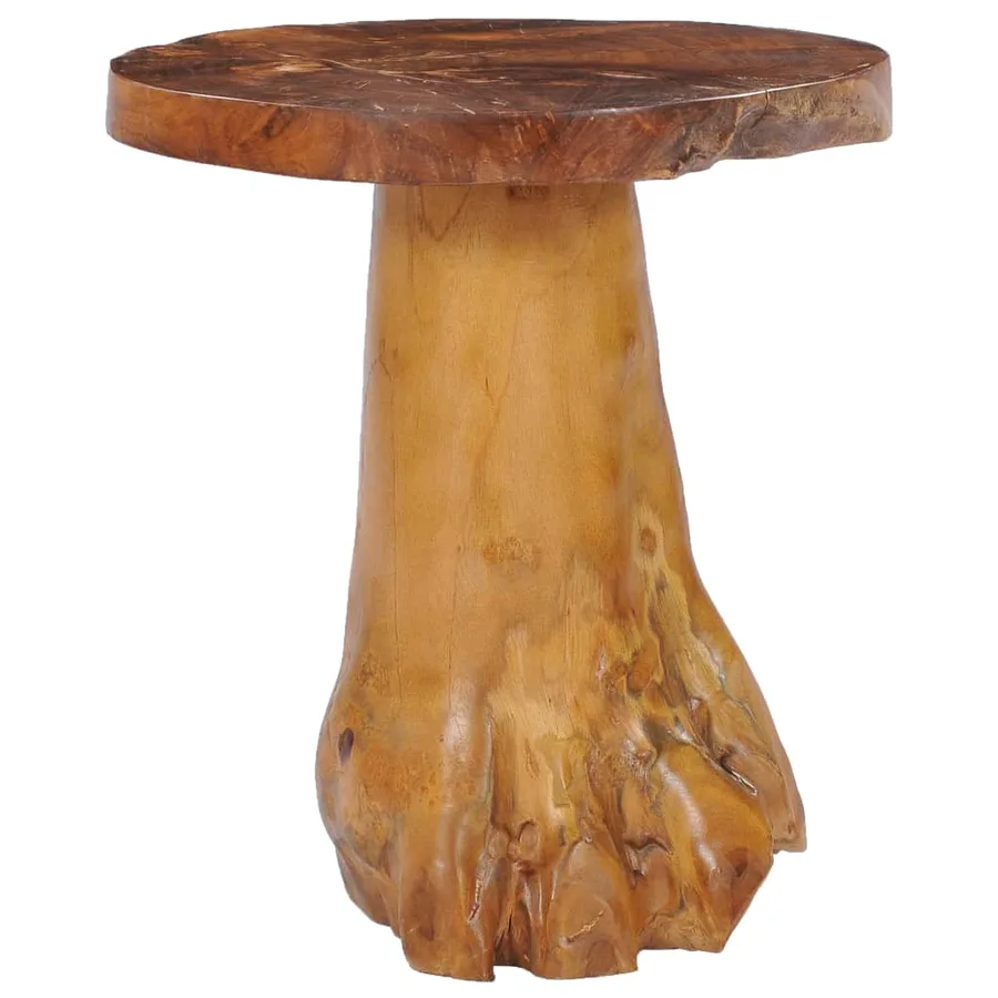 Table basse 40x40 cm Bois de teck massif - 5