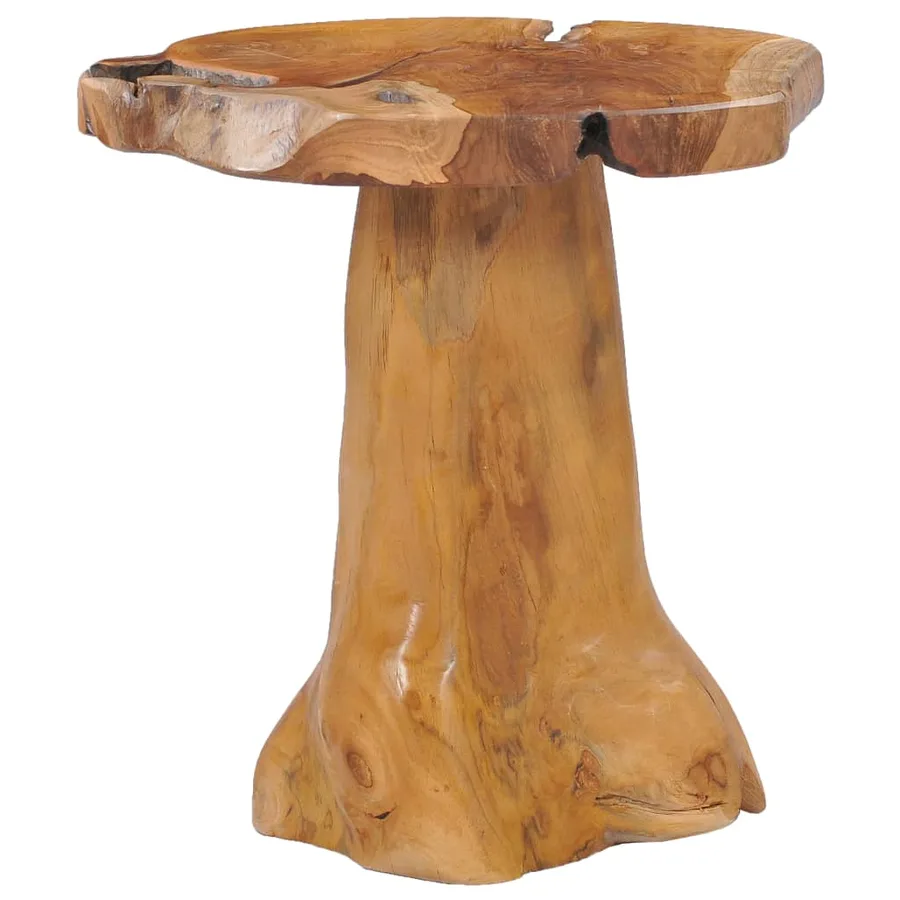 Table basse 40x40 cm Bois de teck massif - 6