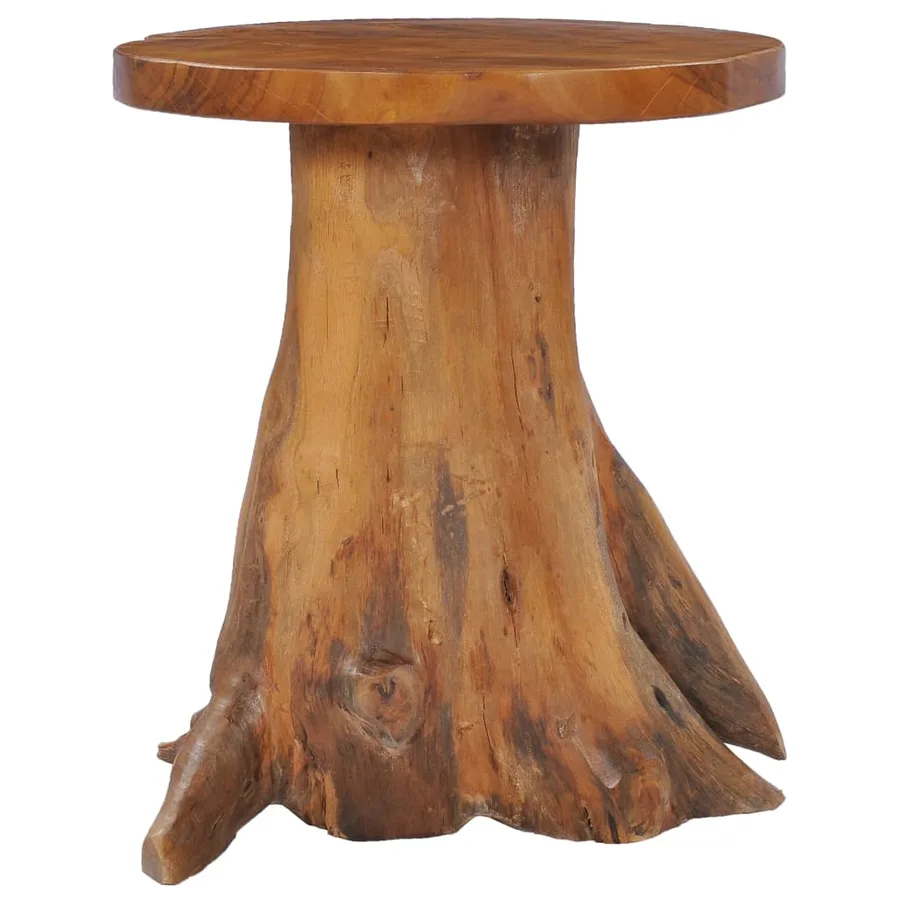 Table basse 40x40 cm Bois de teck massif - 7