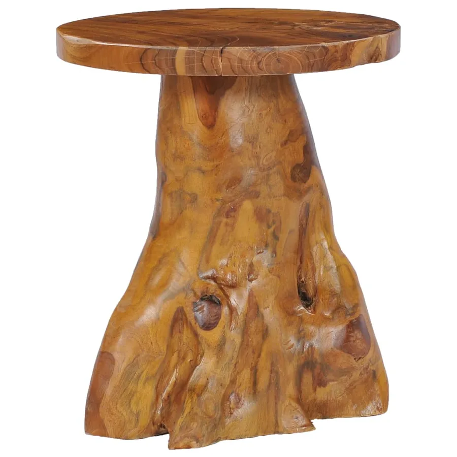 Table basse 40x40 cm Bois de teck massif - 8