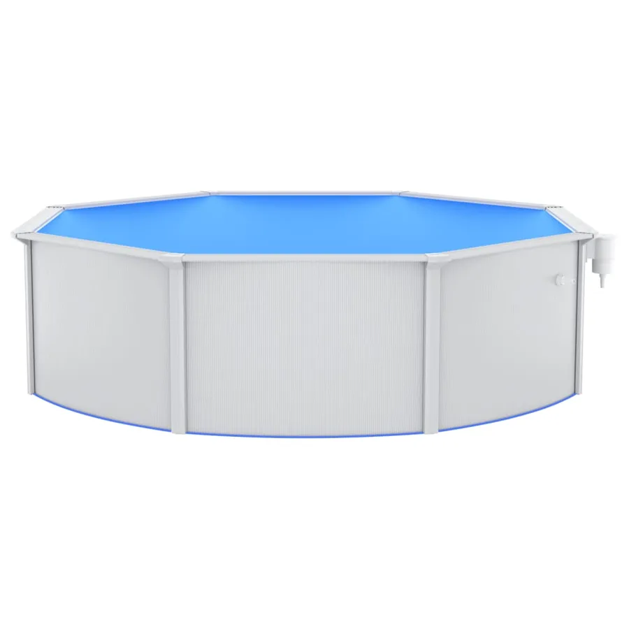 Piscine avec échelle de sécurité 460x120 cm - 4