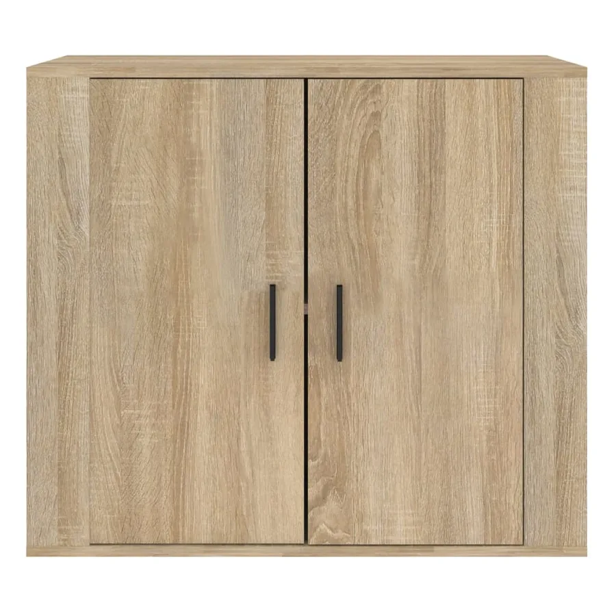 Buffet Chêne sonoma 80x33x70 cm Bois d'ingénierie - 3