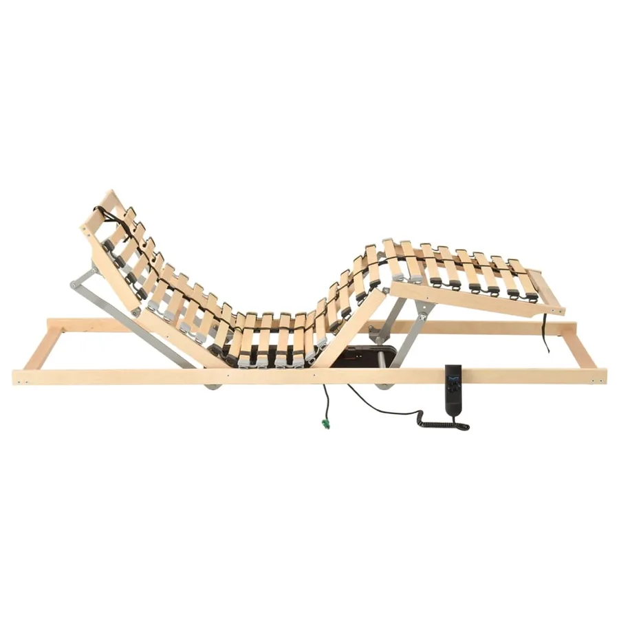 Sommier à lattes électrique sans matelas avec 7 zones 100x200cm - 3