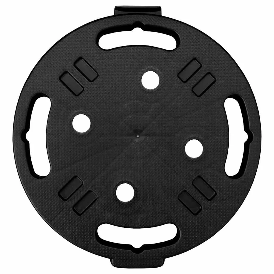 Chariots à plantes avec roues 3 pcs Diamètre 30 cm Noir 170 kg - 4
