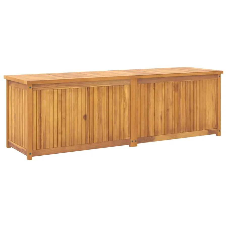Boîte de jardin 175x50x55 cm Bois massif de teck - 6