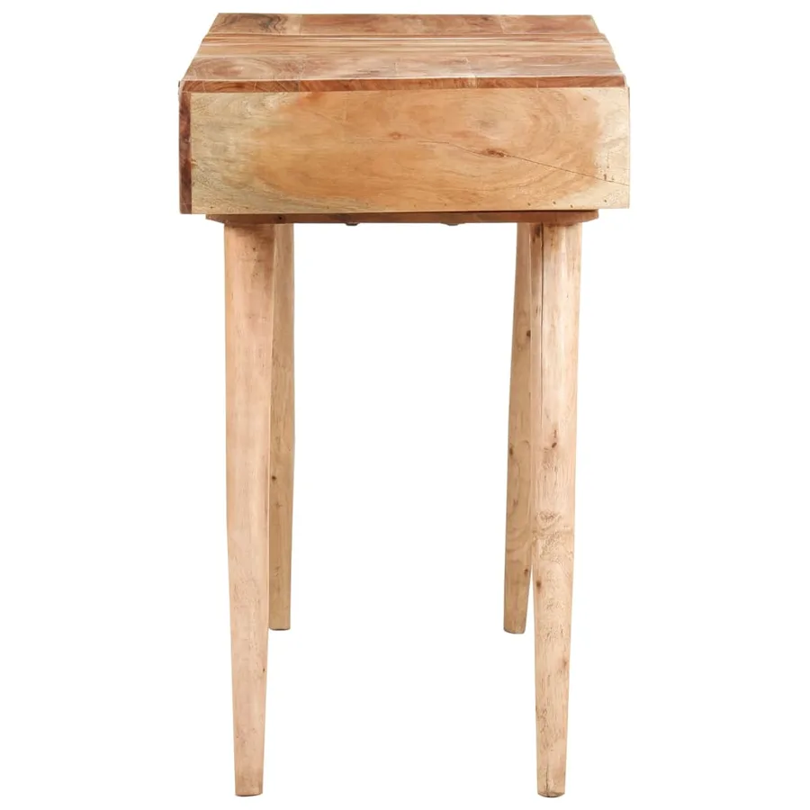 Coiffeuse avec miroir 112x45x76 cm Bois d'acacia massif - 4