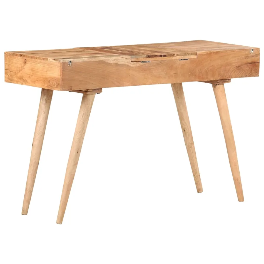 Coiffeuse avec miroir 112x45x76 cm Bois d'acacia massif - 5