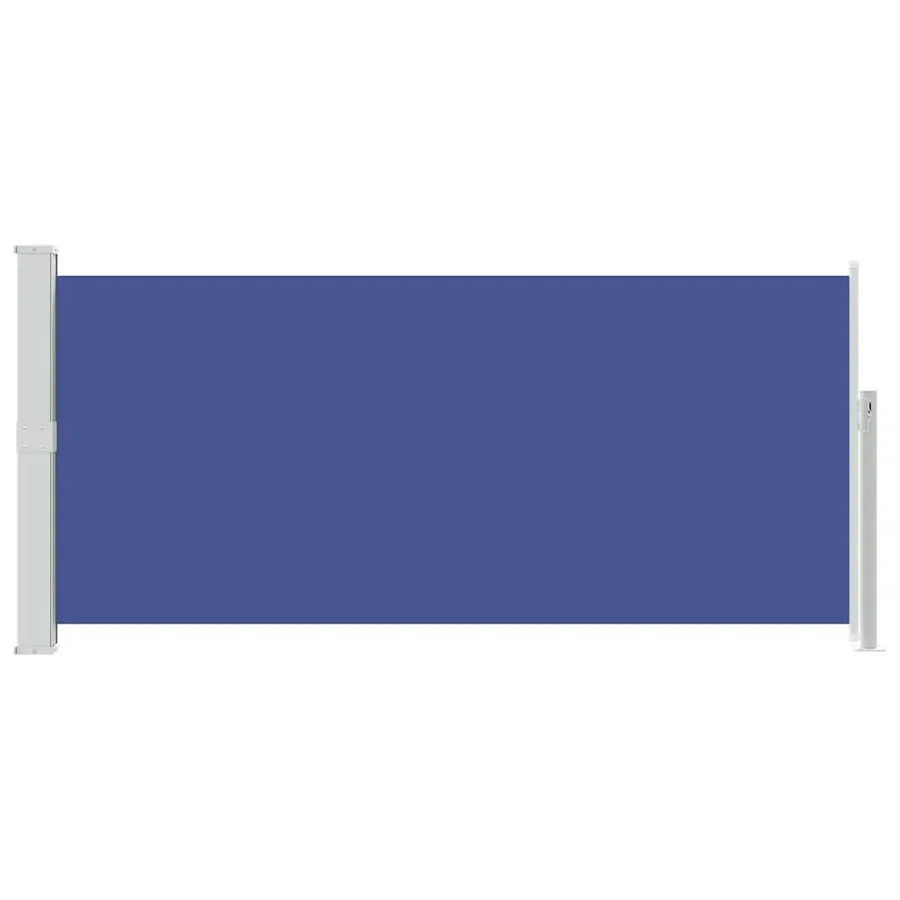 Auvent latéral rétractable 140 x 300 cm Bleu - 4