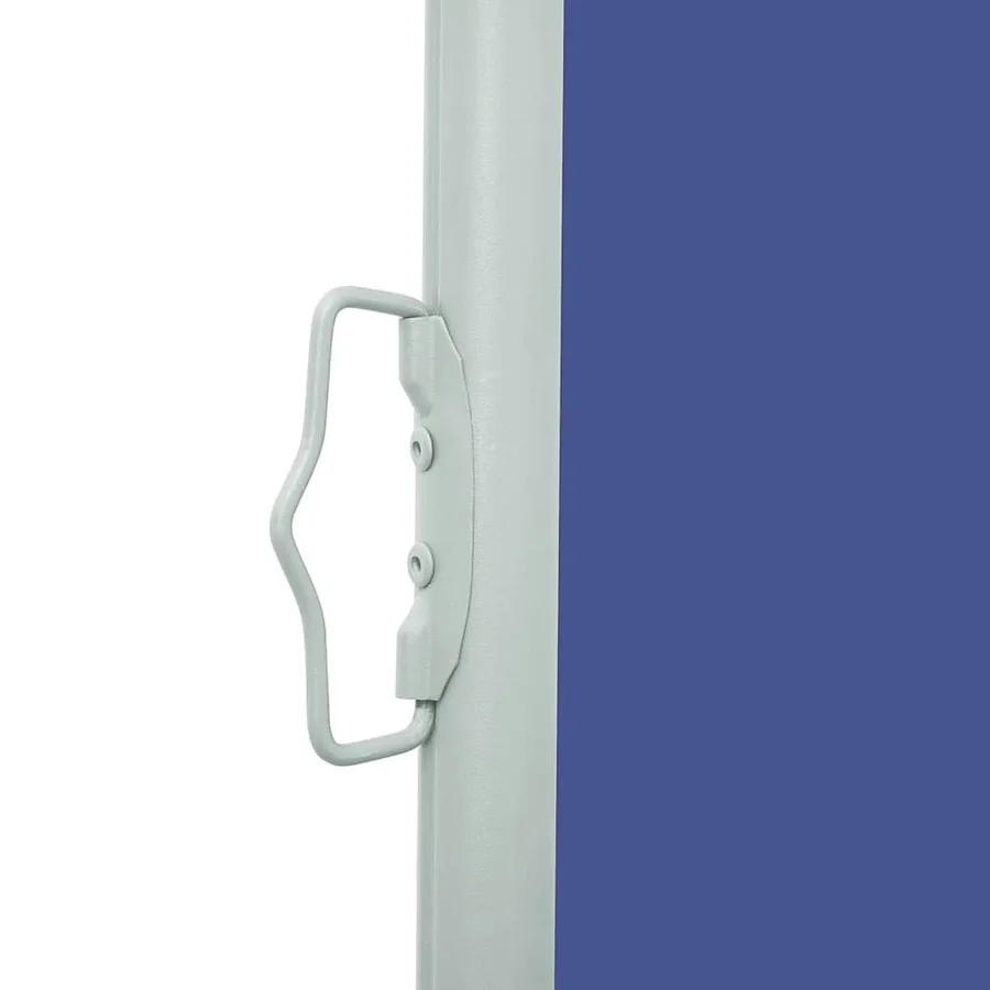 Auvent latéral rétractable 140 x 300 cm Bleu - 9