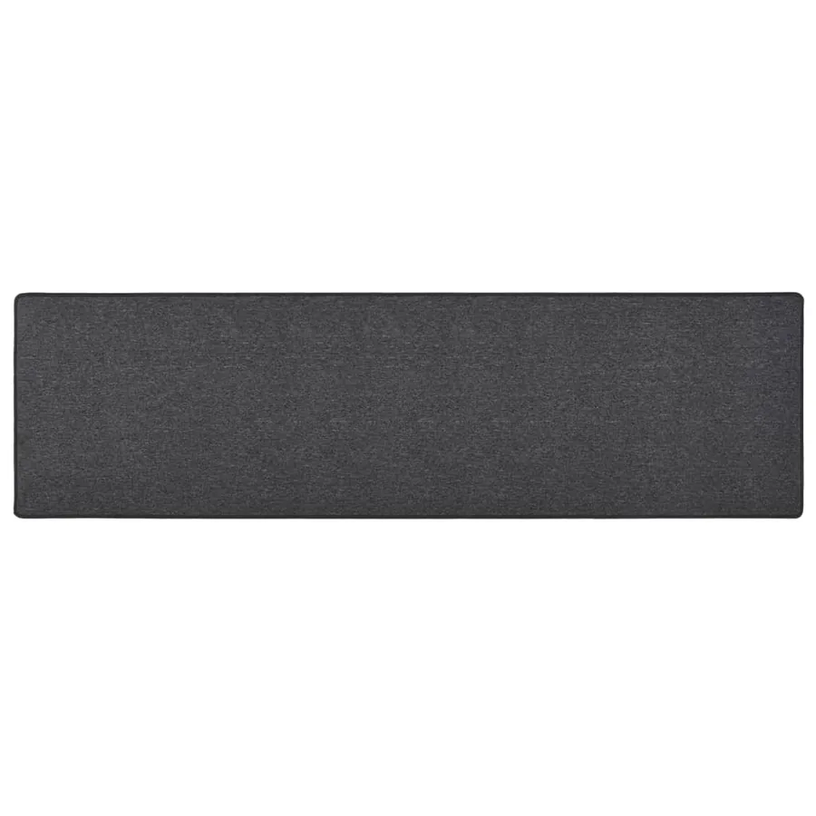 Tapis de couloir Anthracite 80x300 cm