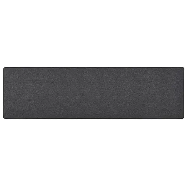 Tapis de couloir Anthracite 80x300 cm