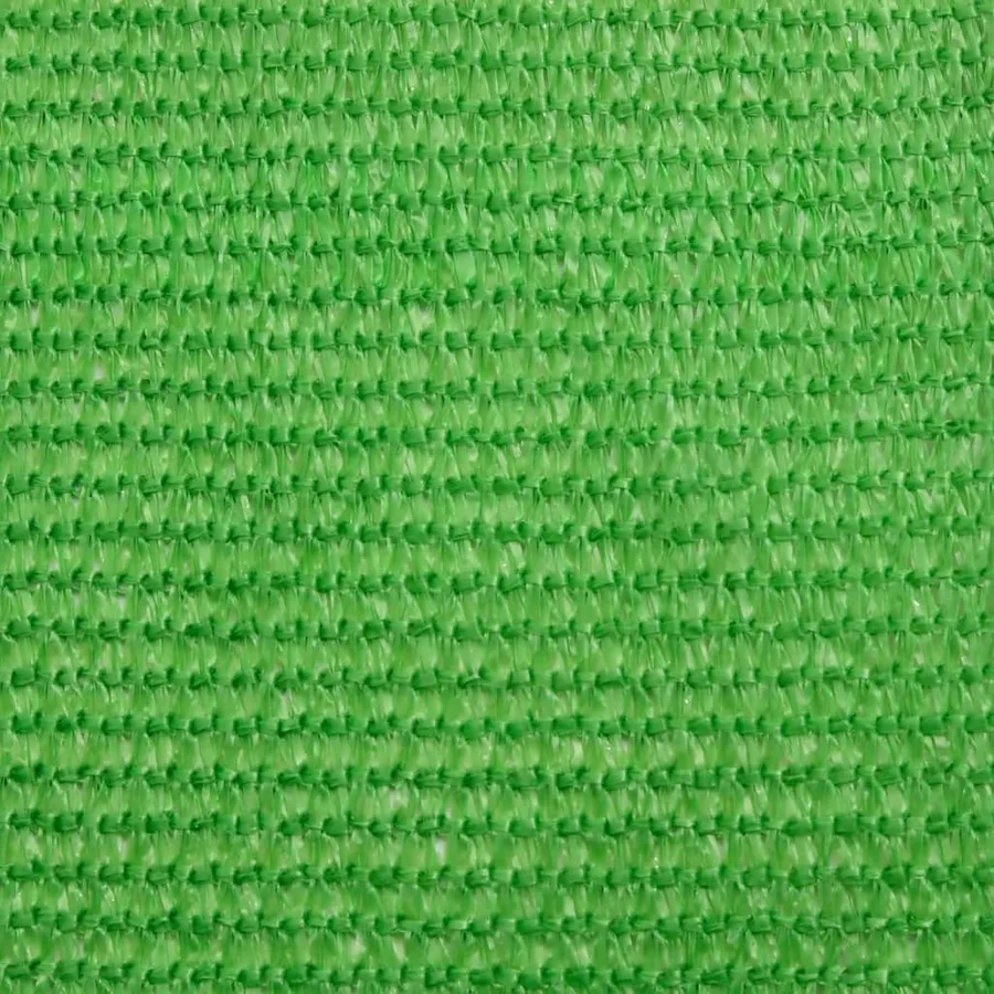 Voile d'ombrage 160 g/m² Vert clair 3/4x2 m PEHD - 9