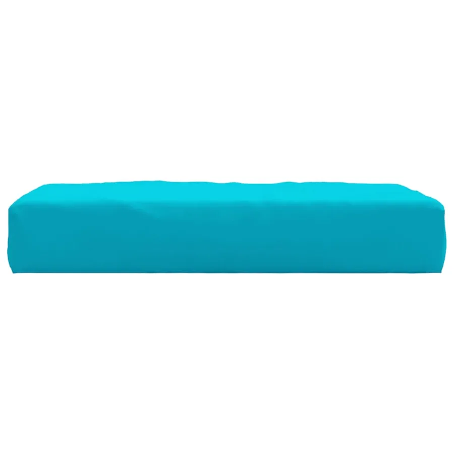 Coussin de palette turquoise 60x60x8 cm tissu oxford - 4