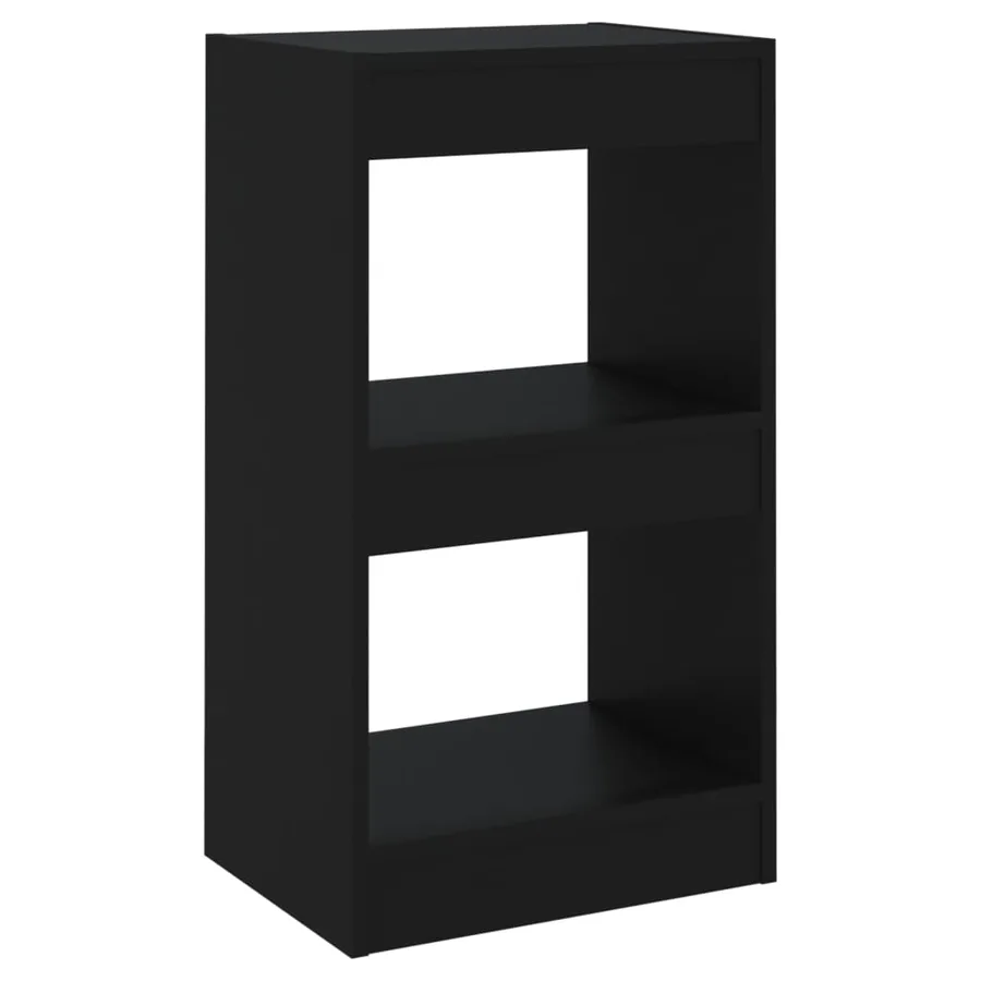 Bibliothèque/Cloison de séparation Noir 40x30x72 cm - 2