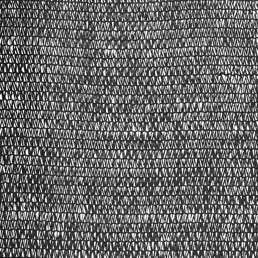 Filet brise-vue Noir 1,5x25 m PEHD 150 g/m² - 4