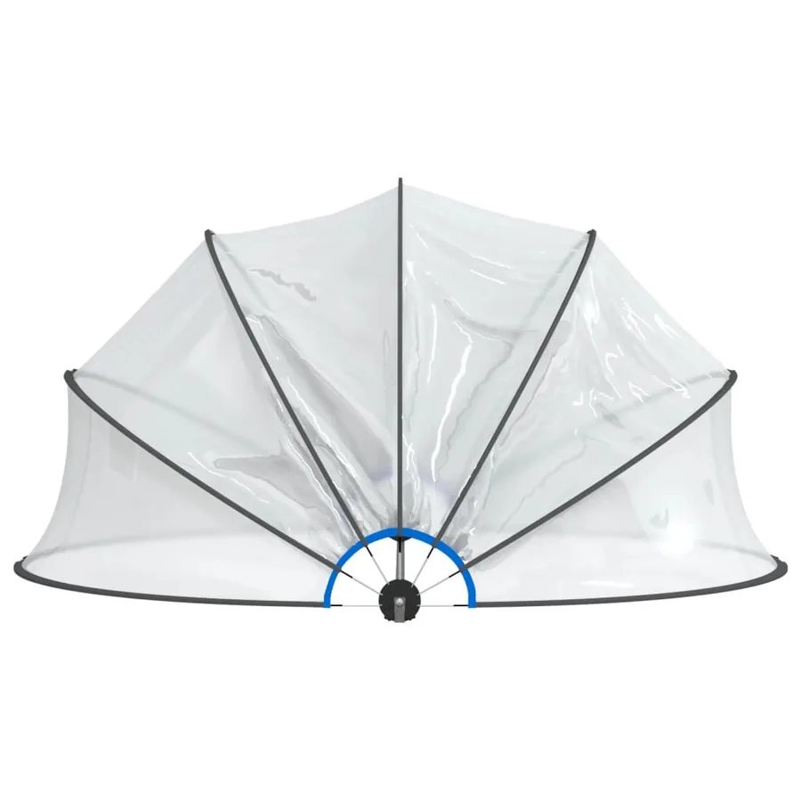 Dôme de piscine rond 467x234 cm PVC - 4