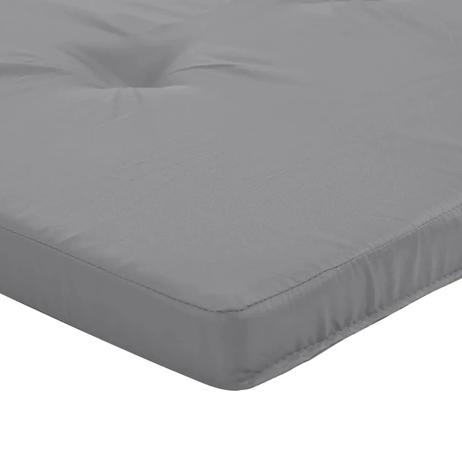 Coussins de chaise adirondack lot de 2 gris tissu oxford - 9