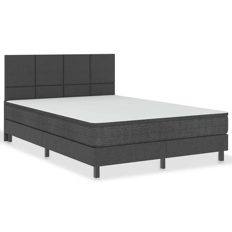 Tête de lit Gris foncé Tissu 180x200 cm - 3