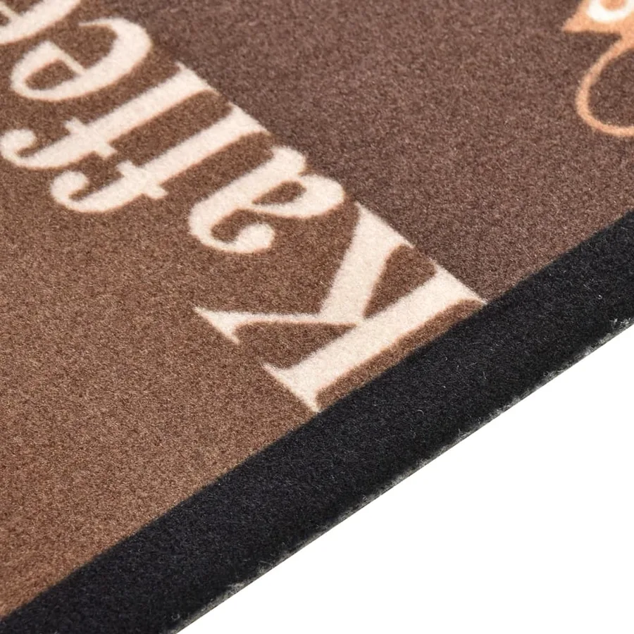 Tapis de cuisine lavable Marron café 60x180 cm - 4