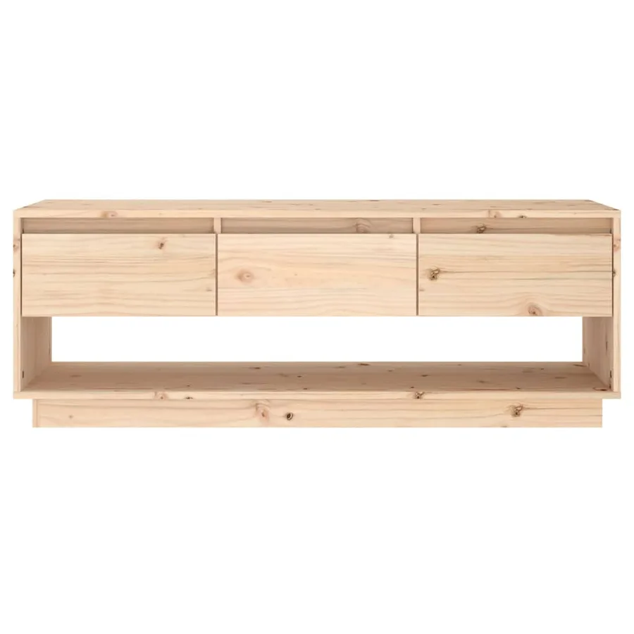 Meuble TV 110,5x34x40 cm Bois de pin massif - 3