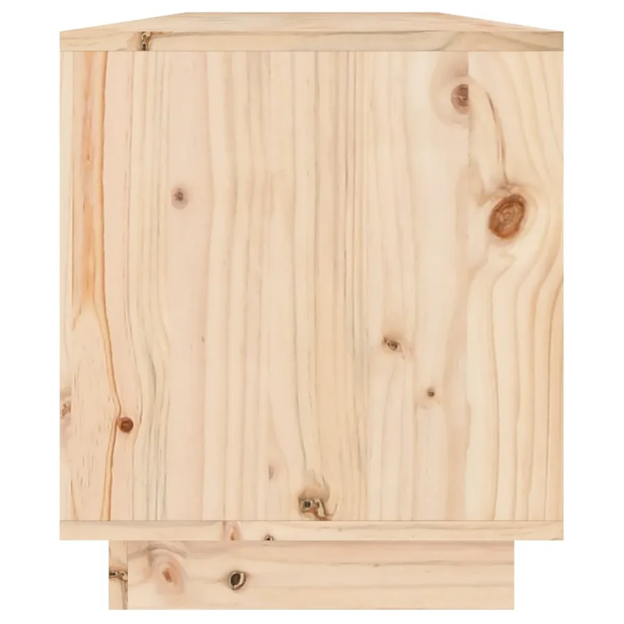 Meuble TV 110,5x34x40 cm Bois de pin massif - 5