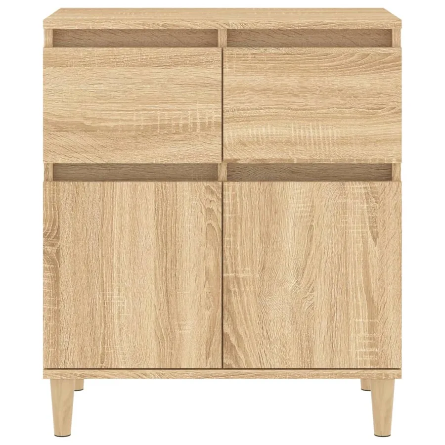 Buffet Chêne sonoma 60x35x70 cm Bois d'ingénierie - 7