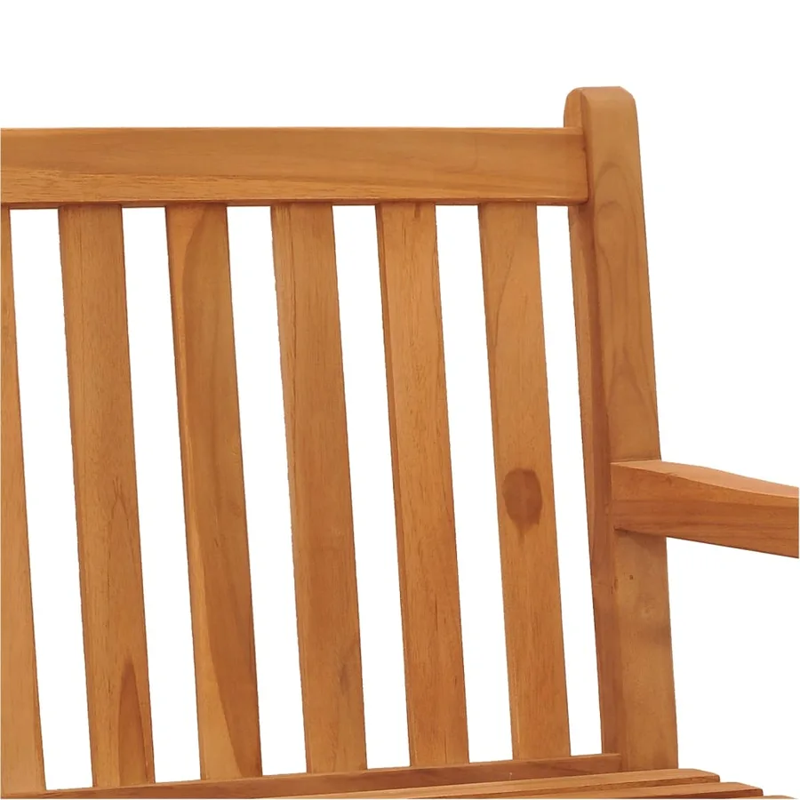 Ensemble à manger de jardin 4 pcs Bois de teck massif - 5