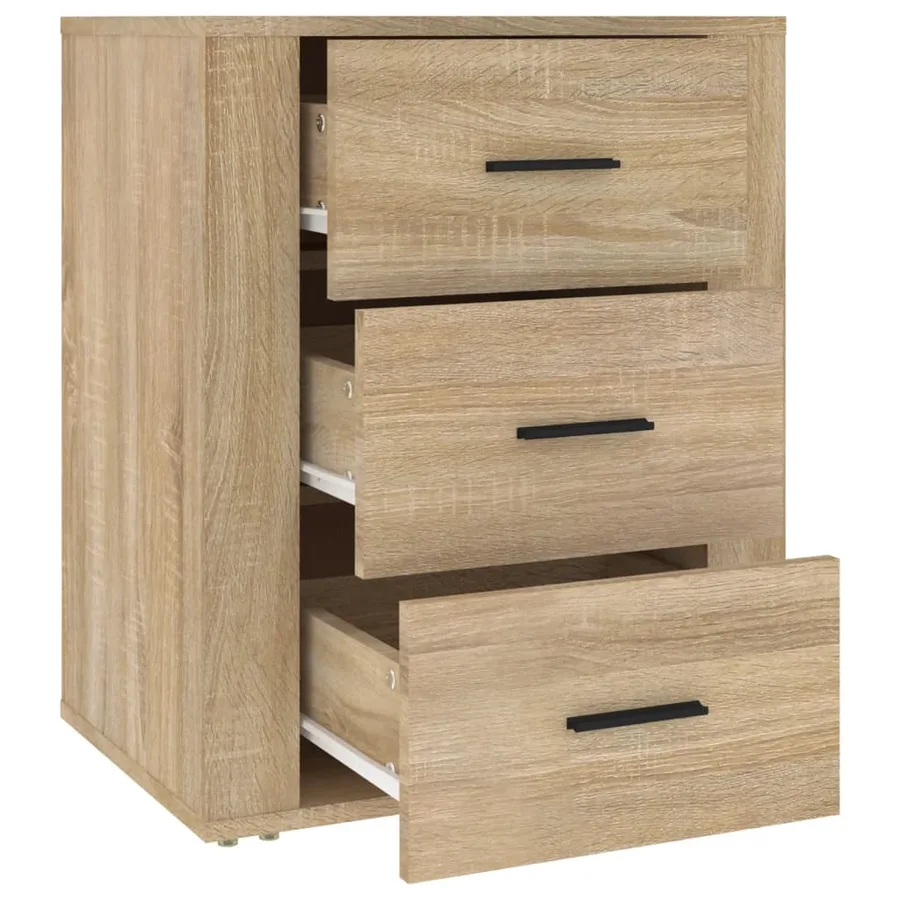 Table de chevet Chêne sonoma 50x36x60 cm Bois d'ingénierie - 7