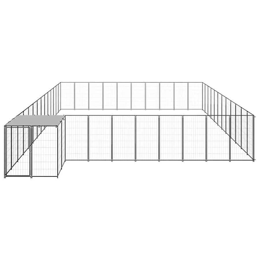Chenil Noir 37,51 m² Acier - 3