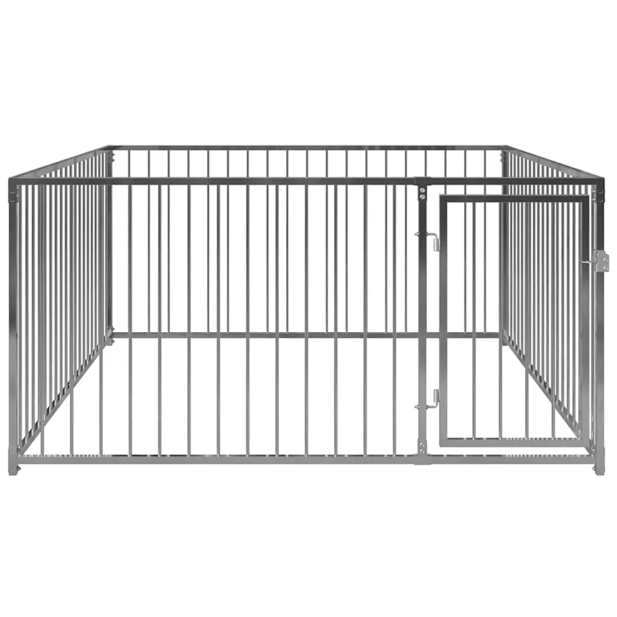 Chenil d'extérieur pour chiens 200 x 200 x 100 cm - 3