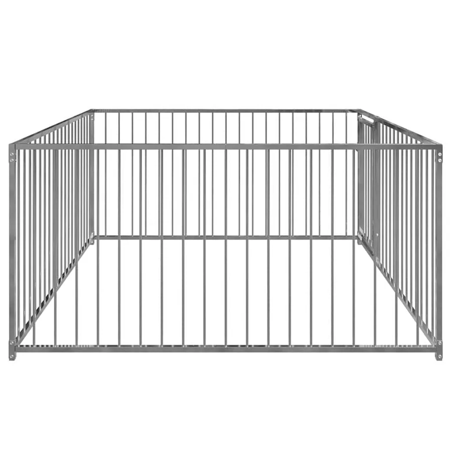 Chenil d'extérieur pour chiens 200 x 200 x 100 cm - 4