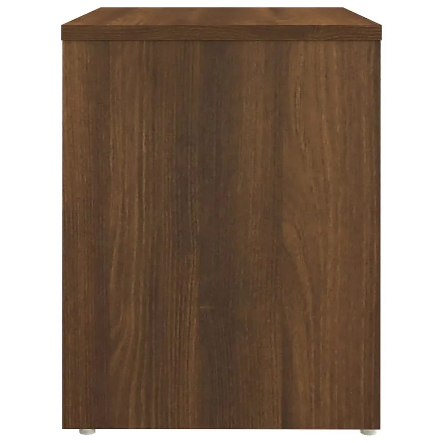 Table de chevet Chêne marron 40x30x40 cm Bois d'ingénierie - 5